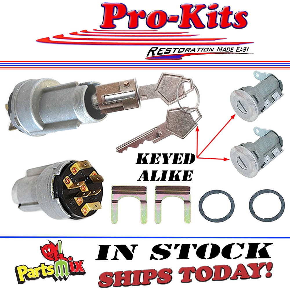 MOPAR 69 Roadrunner Charger Dart Ignition/Key Switch/Door Locks